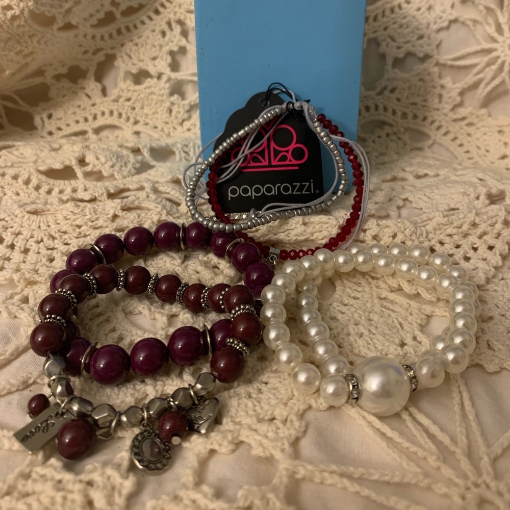 ☀️2 for 15☀️ Set of 4 paparazzi bracelets